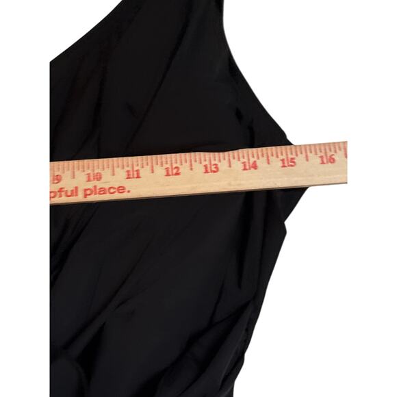 Lands End Sz 20W/L Slender Suit Tummy Control Skirted One Piece Swimsuit - Picture 6 of 9